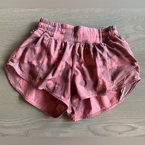 Camo Hotty Hot 2.5 inch Lululemon Shorts